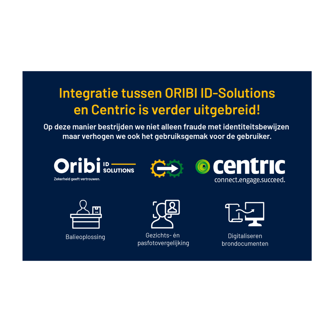 Centric en ORIBI ID-Solutions gaan uitbreiden!